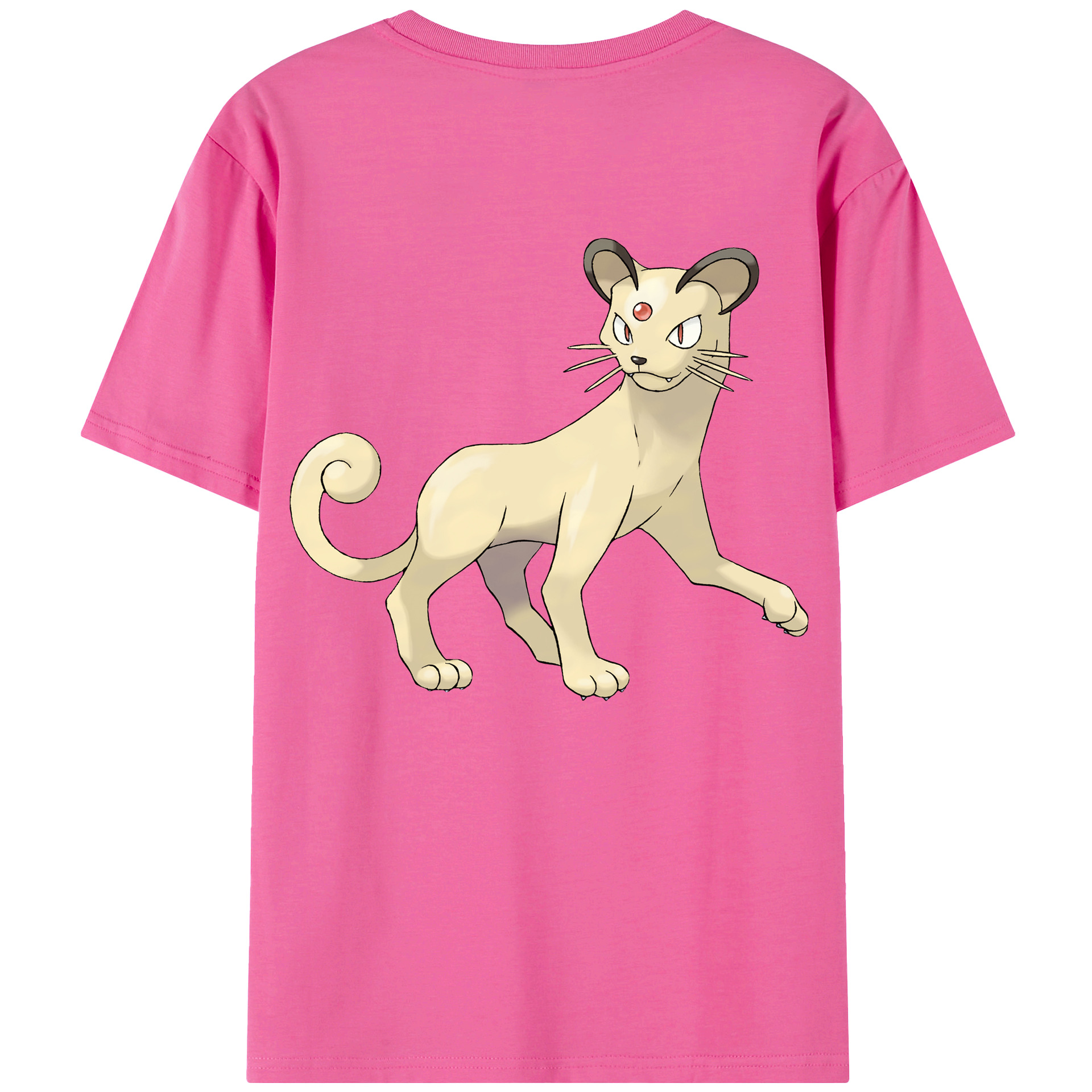 （画像用） ポケットモンスター Pokémon レディース半袖Tシャツ(バックプリント)